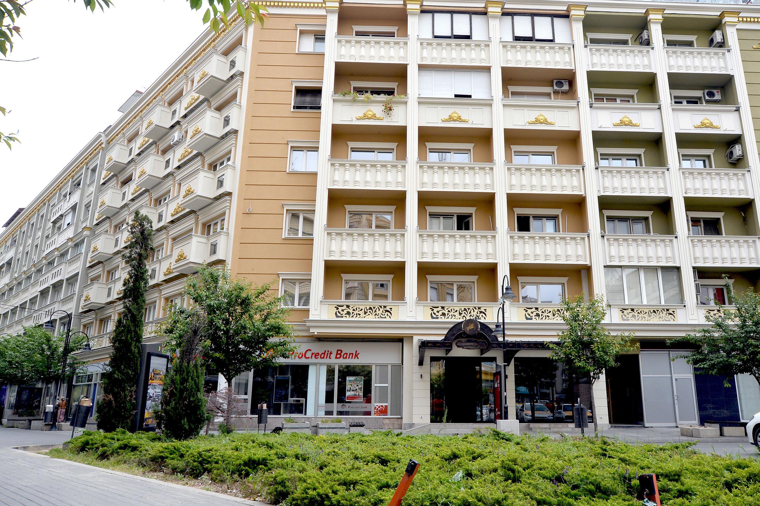 Alexandar Square Boutique Hotel สโกเปีย ภายนอก รูปภาพ