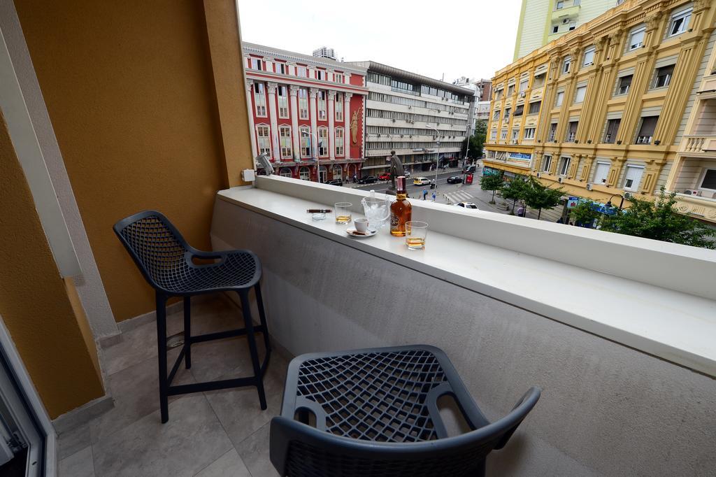 Alexandar Square Boutique Hotel สโกเปีย ภายนอก รูปภาพ